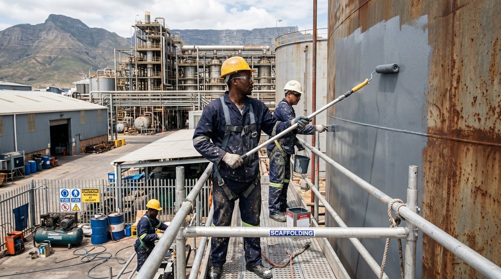 Professional factory painting contractors in Newlands - industrial coating specialists